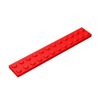Gobricks GDS-515 플레이트 2x12 호환 lego 2445 조각 어린이 DIY 빌딩 블록 입자 플레이트 DIY