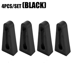 Car Door Lock Shock Absorber Rubber Pad - Noise Reduction Buffer Seal (Black)