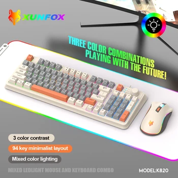 60% wired gaming keyboard, RGB backlight ultra compact mini keyboard, waterproof small compact 61 key keyboard for pc/Mac gamers 14
