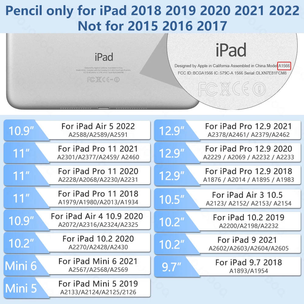 Para ipad lápis com inclinação de rejeição