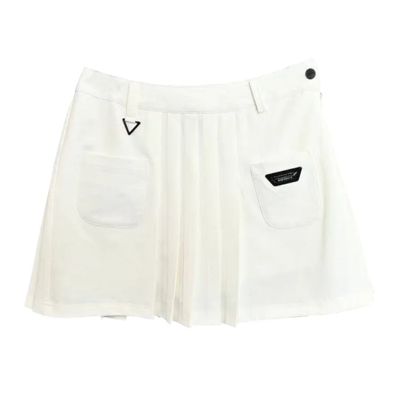 Women's Golf Outdoor Quick drying Sports Shorts Inner Interlining Skirt Slimming Casual Slim pleated Skirt Spring/Summer