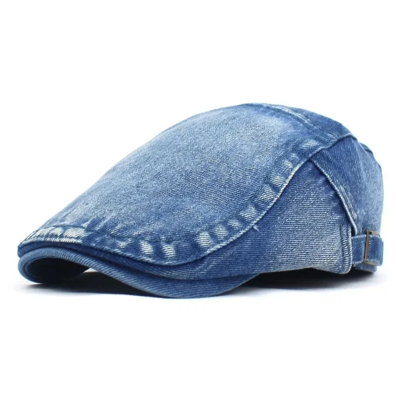 Spring Newsboy Caps Cotton Flat Peaked Cap Men and Women Painter Beret Hats beret hat newsboy cap newsboy hat