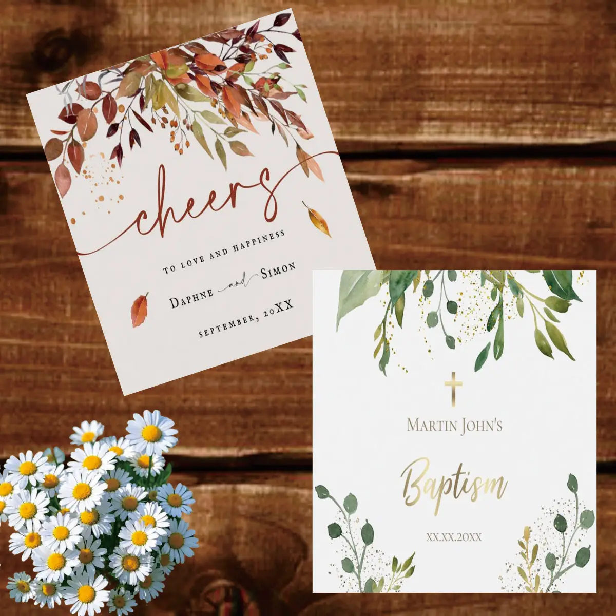 30-Pack Customizable Bottle Label Stickers – Personalized Packaging Labels with Any Tex... - SKU SSL900259 - UGI Packaging