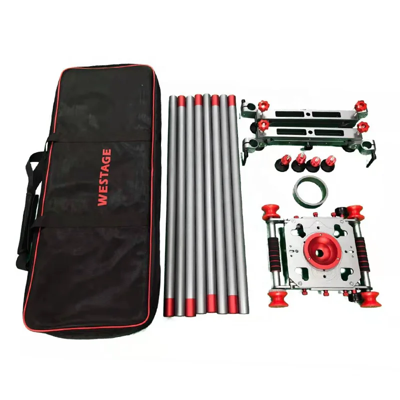 

WESTAGE Camera APP Slider Dolly 120cm Track Rail Sliding Loading 6kg Stabilizer Returning Auto Timelapse Camera Slider Motorized