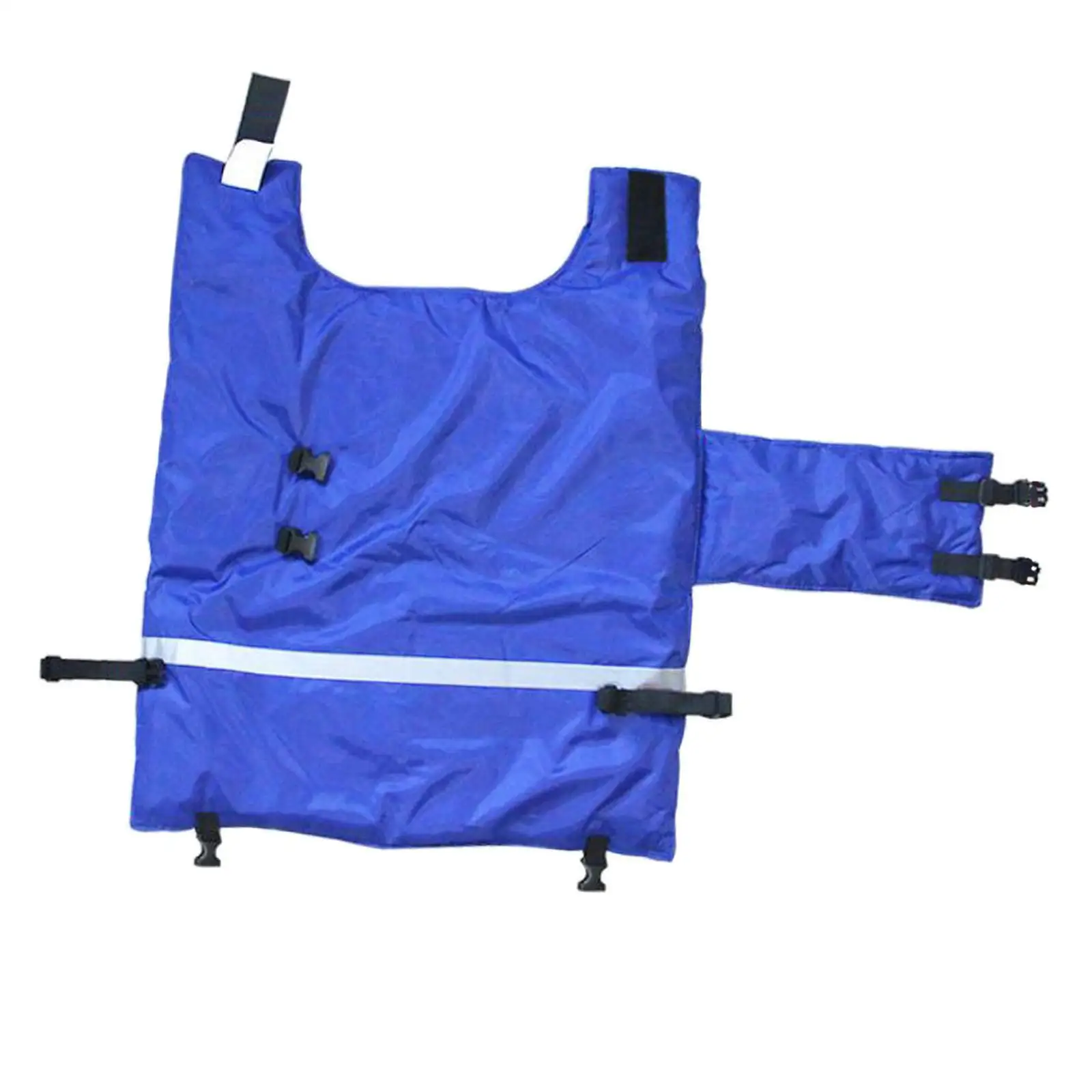 Cow Calf Clothes Cotton Thickened Padded Windproof Waterproof Adjustable Keep Warming Vest Farmer Livestocks Cold Weather