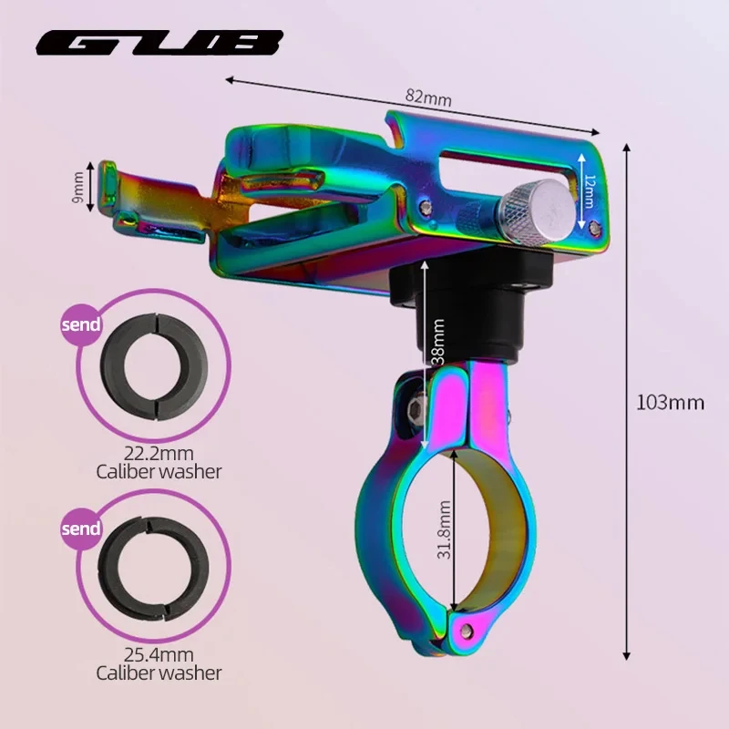 Supporto Universale Per Cellulare In Alluminio GUB – Per Bici, Moto E Scooter