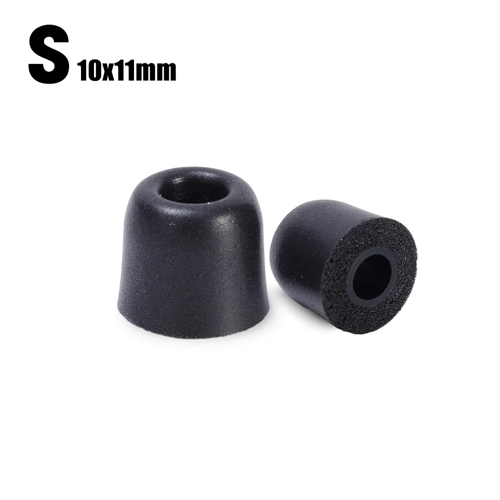 Premium Memory Foam Earbuds for Noise Isolation - Soft Replacement Ear Tips (3 Size Options)