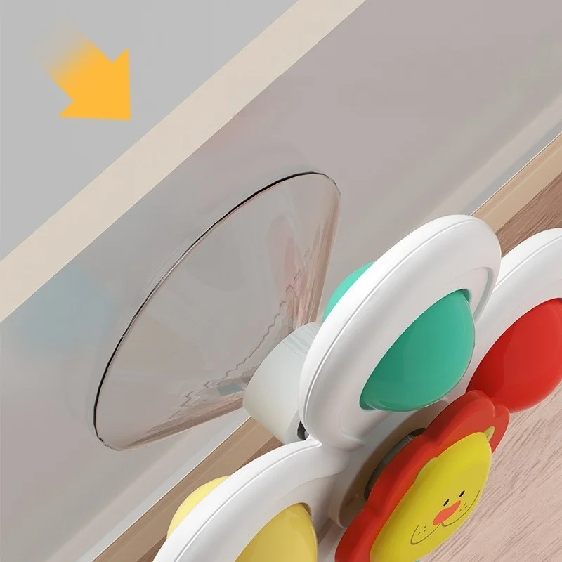 3Pcs Suction Cup Spinning Tops，Novelty Gyro Toys，Suitable For Preschool Boys & Girls , Sensory Bath Play Set,Birthday, Christmas 5