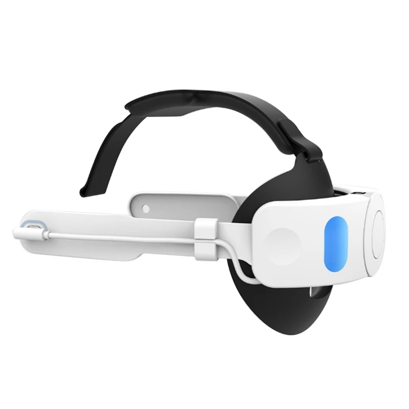 

Battery Head Strap Compatible For Meta Quest 3, Rechargable Headstrap To Extend Playtime And Comfort For VR Headset Replacement