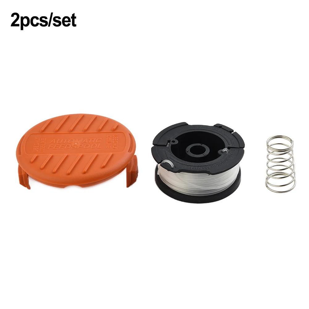 For Black & Decker Spool & Line + Cover Spool Cap BST2018 BDST182ST1  BESTE625 Highly Matched With The Original - AliExpress