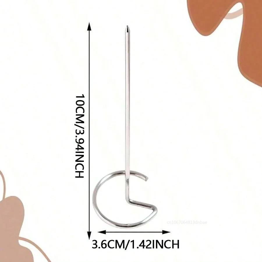 20/10pcs Skewers Stainless Steel Goose Sticks for Grilling Reusable Kebab Tool Barbecue Stainless Steel BBQ Stick Chicken Metal