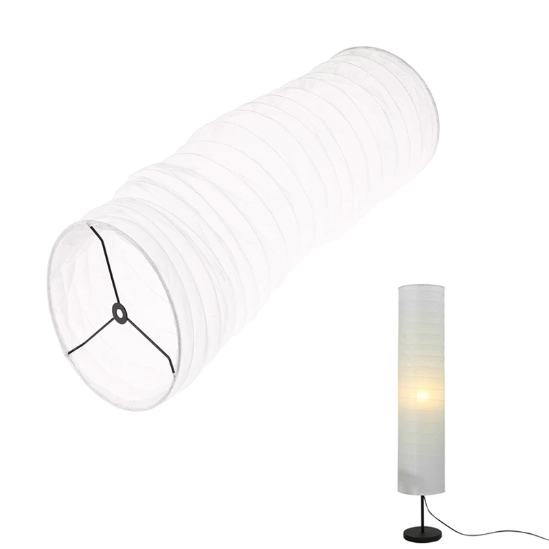 1pc Minimalist Floor Lampshade Paper Design Floor Lamp Shade Home Hotel Bedroom Decoration Lamp Cover