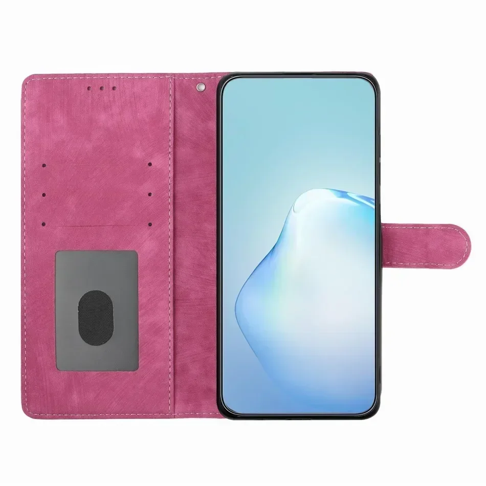 Classic Soft Feel Wallet Phone Case Cover