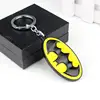 Marvel Avengers Batman Keychain Badge Metal Pendant Keychain Car Bag Keychain Fashion Jewelry Accessories Gift 4