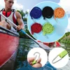 1PC Elastic Kayak Paddle Leash Adjustable with Safety Hook Fishing Rod Pole Coiled Lanyard Cord Tie Rope Rowing Boat Accessories 1