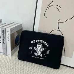 Stylish Cartoon Embroidery Laptop and Tablet Protective Sleeve - 15 - 15.6inch (My universe)