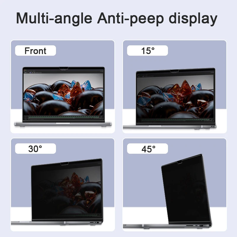 Privacy Filter For Macbook M1 Air Pro 13 A2337 A2338 Touch Bar Matte Film Anti-spy Screen Protector Anti blue light