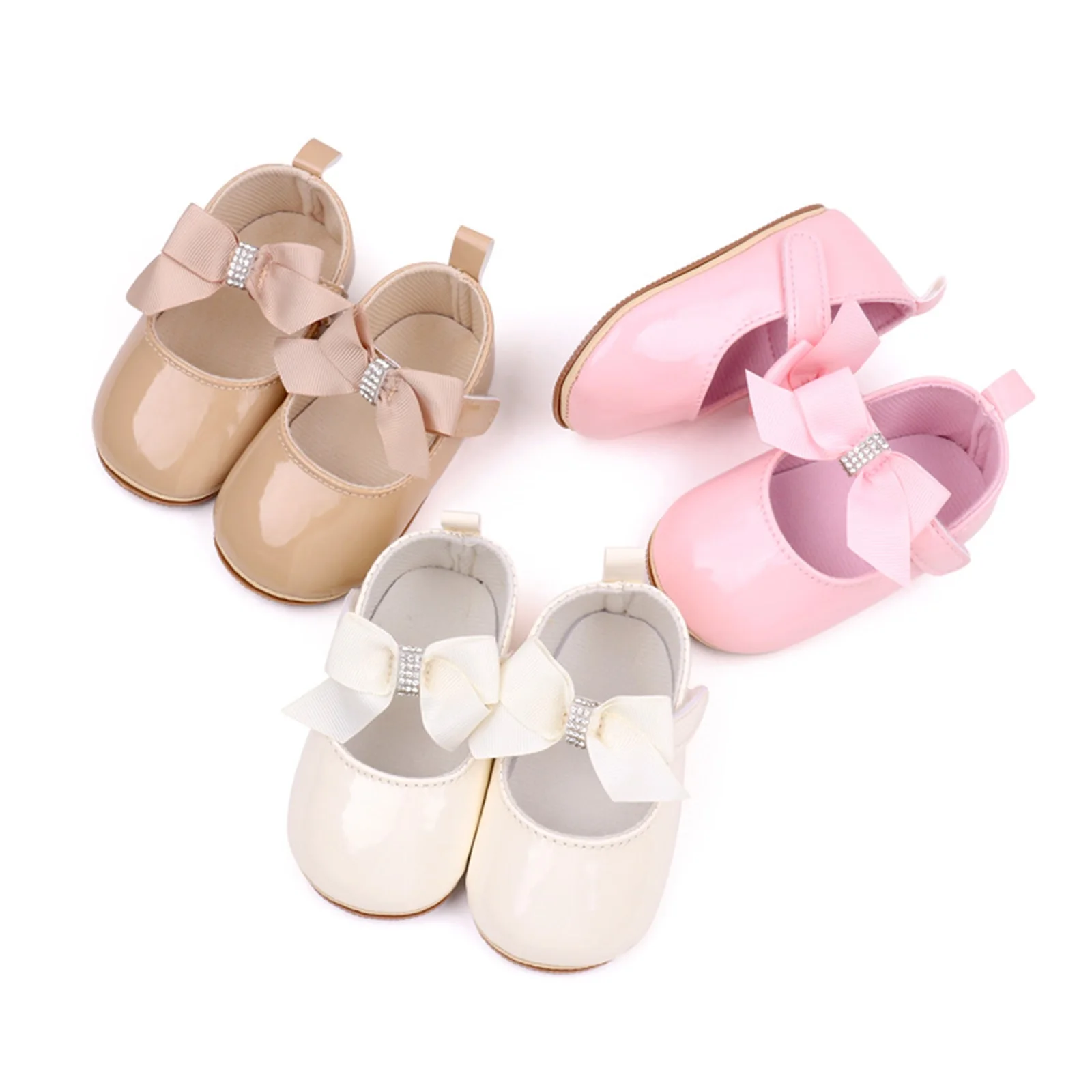 

0-18M Baby Girls Princess Shoes Cat Pattern Mary Jane Flats Dress Walking Shoes for Newborn Pre Walker Infant Toddler Cute Shoes