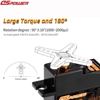 DSPOWER 21g Metal Gear mini servos 4.2KG 17g Servo for 1/16 1/18 RC Car slash E-Revo 144001 C24 D12 MN99S MN86 RC Airplane Robot - Image 2