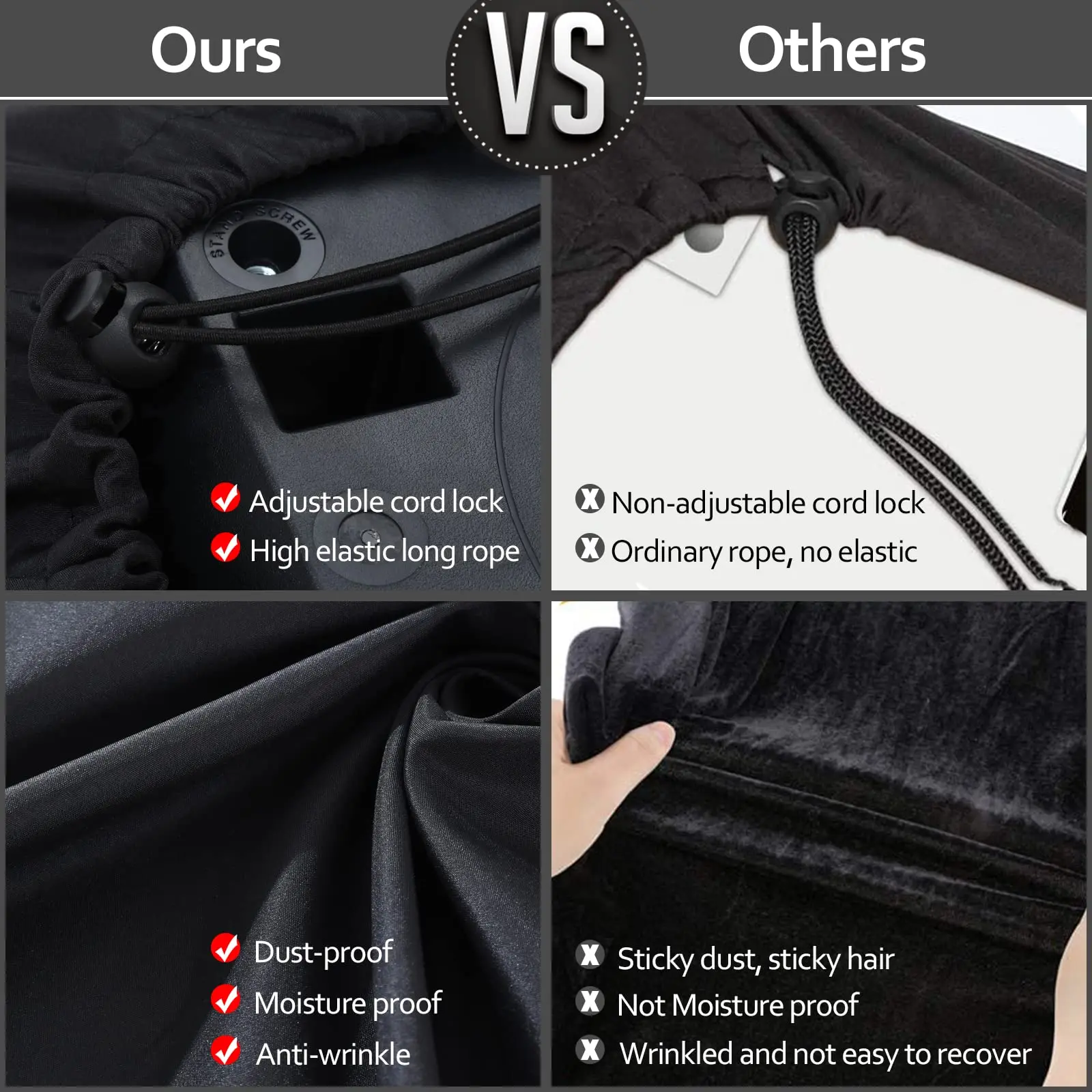 Adjustable Breathable Dust Cover