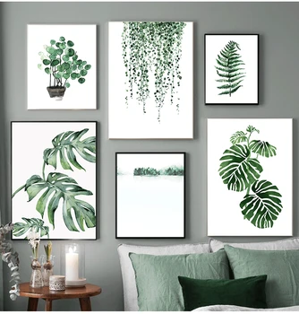 Scandinavian Tropical Wall Art 1