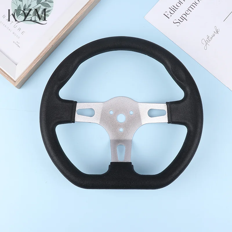 thumbnail image 2 of 270mm 3-Spoke Off-Road Go Kart Steering Wheel – Black PU Foam Grip, Universal Fit For ATV & Kart Engines 2 of 10