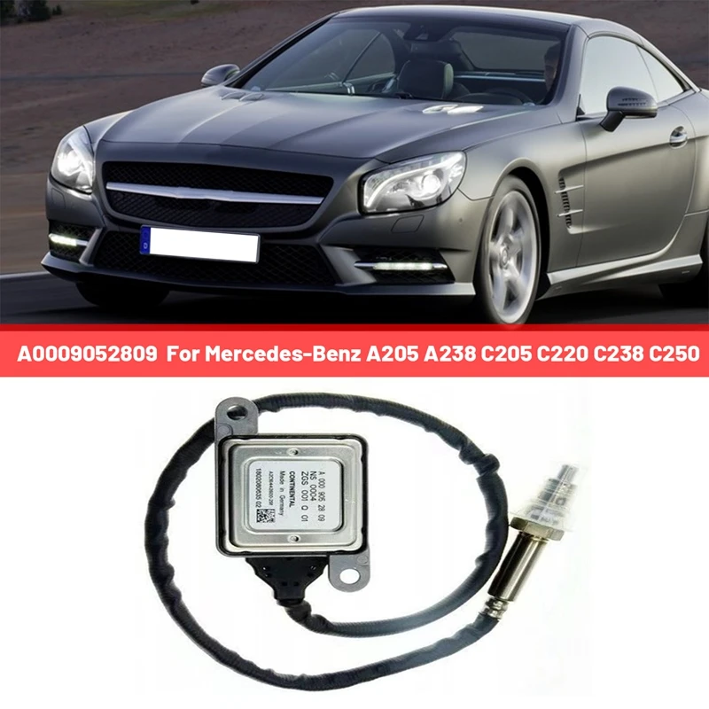 

A0009052809 Nitrogen Oxygen Sensor Metal Nitrogen Oxygen Sensor Automobile For Mercedes-Benz A205 A238 C205 C220 C238 C250