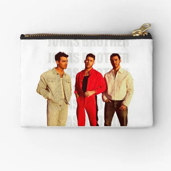 

Карманы Jonas Brothers на молнии для денег, ключей, мужской Карманный Бумажник, косметичка, маленькая сумка для хранения нижнего белья, упаковка для монет, носки