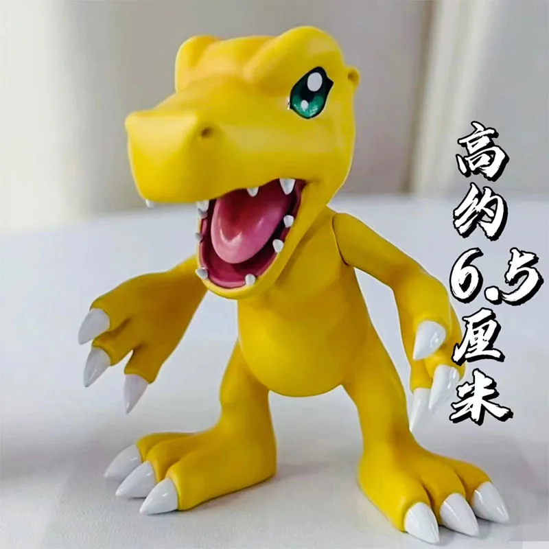 Digimon Anime Collectible PVC Action Figures - Greymon, Agumon, and Gabumon