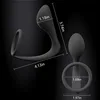 Penis Cock Ring Anus Prostate Massage Organ Anal Plug Cockring for Men Silicone Male Adult Products Sex Toys Masturbator P-Spot 1