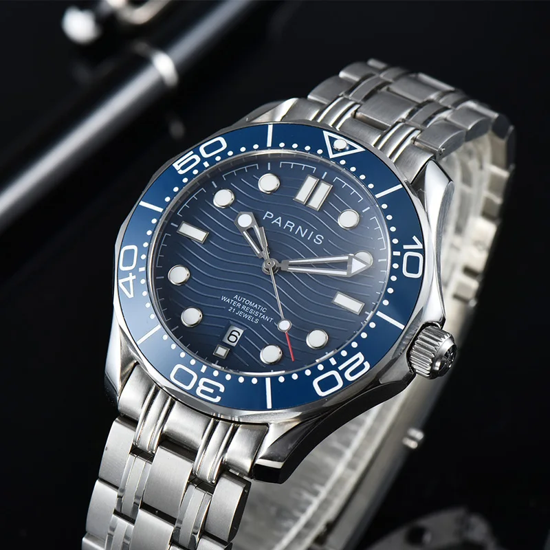 

Top Luxury Brand Men's Automatic Watches 42mm Modified By S-Master Mechanical Wristwatches Custom Logo 3A Design Miyota Movement