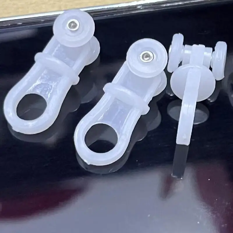 Description Picture 5 of item50PCS plastic curtain track pulley old-fashioned curtain bead roller hook wheel window decoration hardware accessories