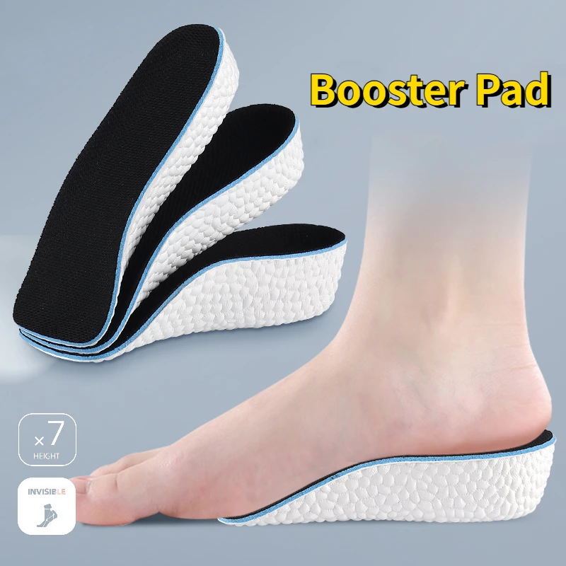 Height Increase Insoles Shoes Pads Flat Feet Arch Support