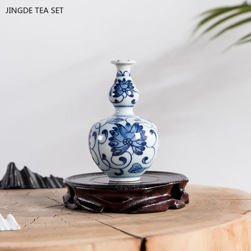 Mahogany Carving Teapot Base Solid Wood Round Root Carving Decoration Pieces Teacup Tea Set Base Home Decoration Crafts