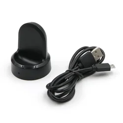 Universal Wireless Fast Charger Base with USB Charging Cable (Black)