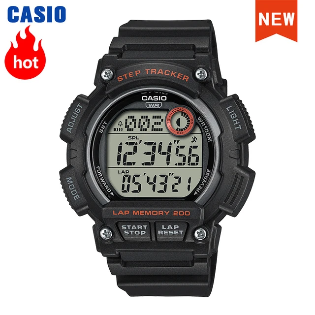 Reloj Casio g para hombre, cronógrafo digital deportivo, podómetro, 1A|Relojes de cuarzo| - AliExpress