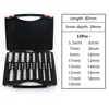 Krachtige 5.5mm-19mm Hex Socket Sleeve Nozzles Nut Driver Set Power Screwdriver Handle Tools Power Drills Impact Drivers 4