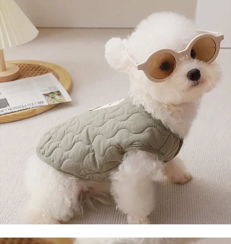 Title 5, Dog Winter Warm Vest Coat Jacket with D-ring fo...