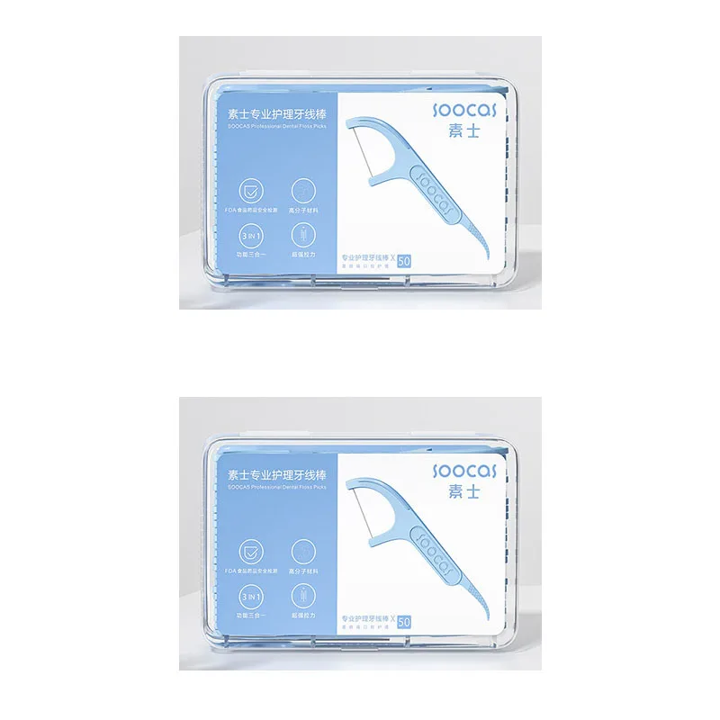 SOOCAS Dental Floss Pick 50pc/Box