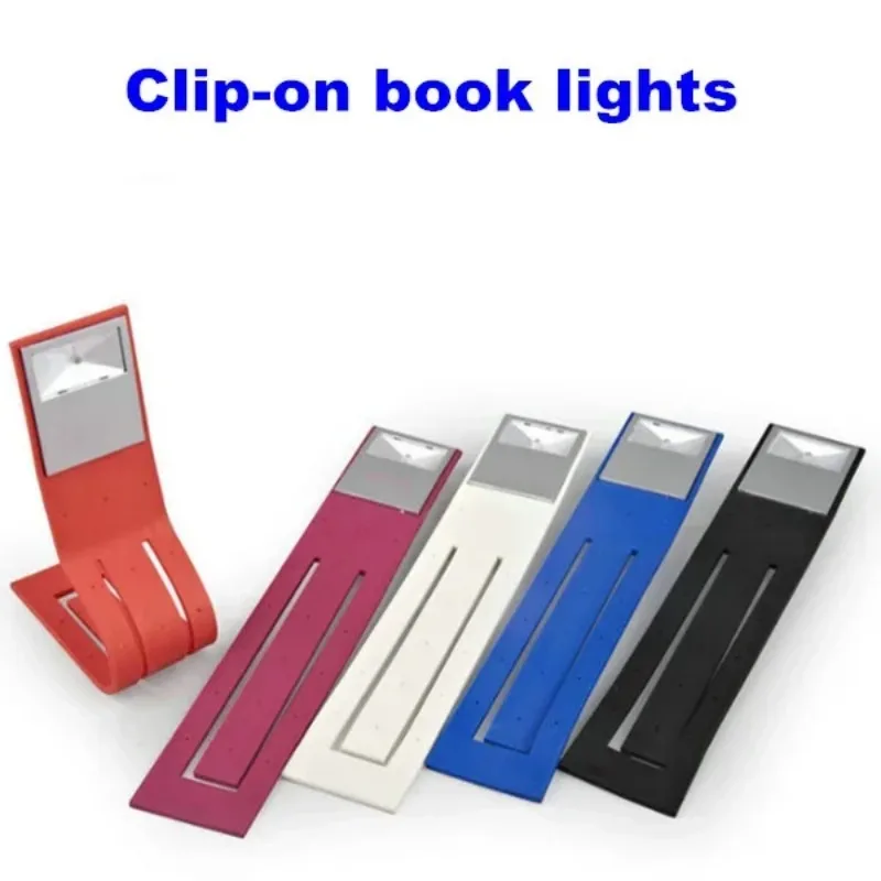 Book Light Portable Clip-on Book Light led Book Light Electronic Bookmarks Lights Novelty Gifts Reading Lamp Nightlight LED Night Light