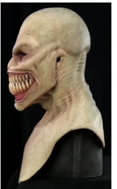 Cosplay Gruseliges Monster Big Mouth Teeth Chompers Latexmasken Halloween Party Gruselige Kostüm Requisiten Horror Clown Maske – Detail 3