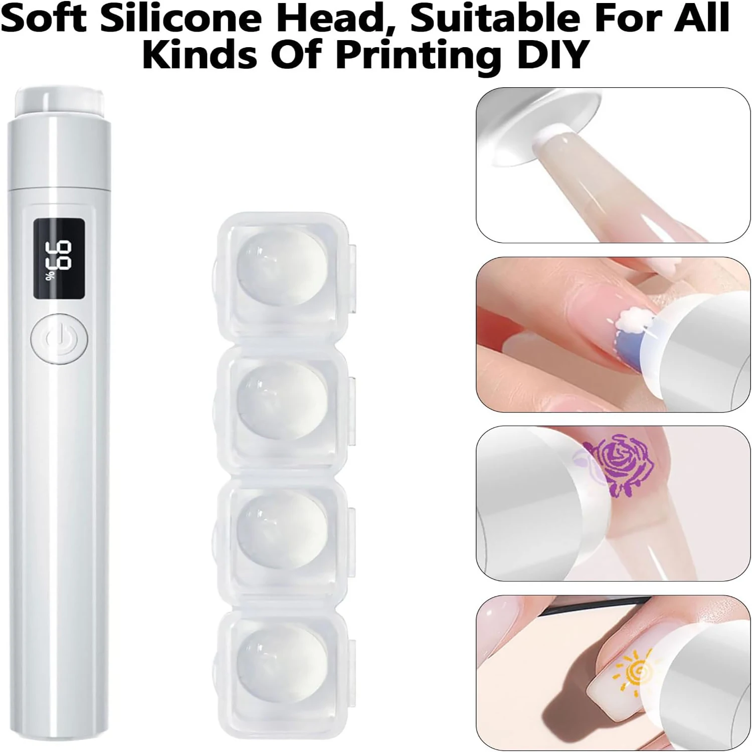Mini Led Nail Light Portable Rechargeable UV Led Lamp for Nails Gel Dry Resin Curing UV Light Quick-drying Nails Dryer 2