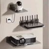 Wall-mounted Router Rack Storage Box Projector Stand Holder DVD Player TV Set-Top Box Holder Monitoring Rack Ornaments Shelf 1