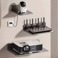 Wall-mounted Router Rack Storage Box Projector Stand Holder DVD Player TV Set-Top Box Holder Monitoring Rack Ornaments Shelf 1