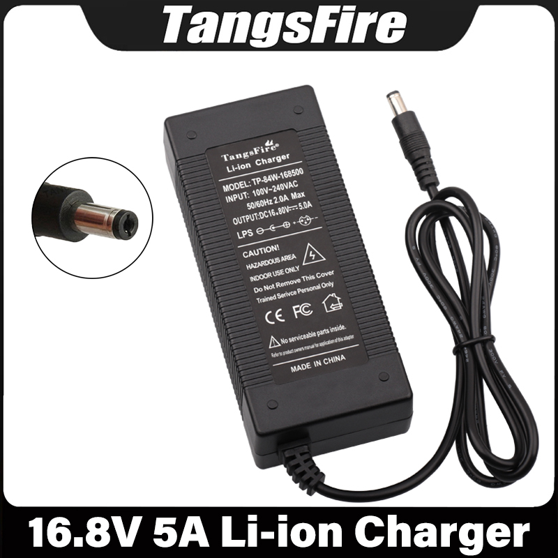 16.8V 5A Li-ion Battery Charger 4Series For 14.4V 14.8V Electric Drill Lithium Battery Pack Charger DC High Quality Connector