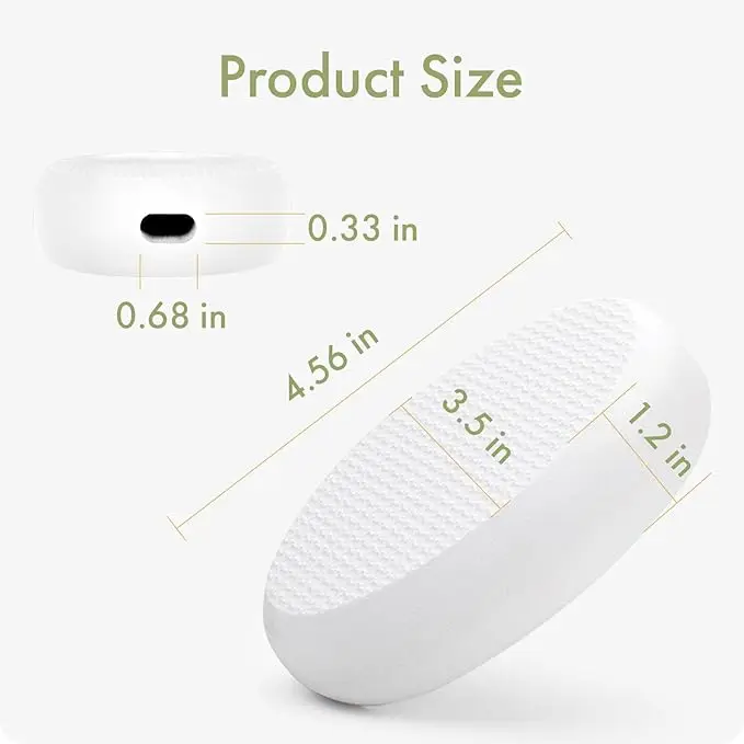 Shower Scrubber Lotion Applicator For Back Professional Wooden Long Handle With Replacement Heads For Home Men Women