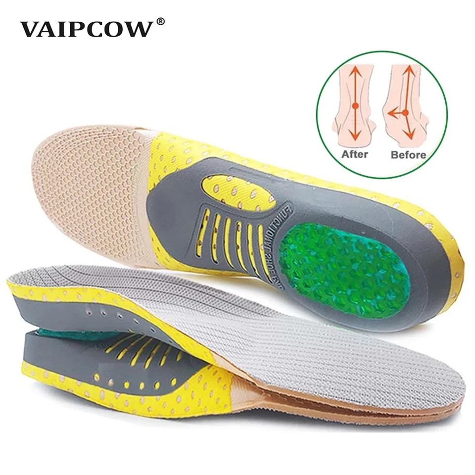 Orthopedic Insoles Orthotics Flat Foot Health Sole Pad For Shoes Insert