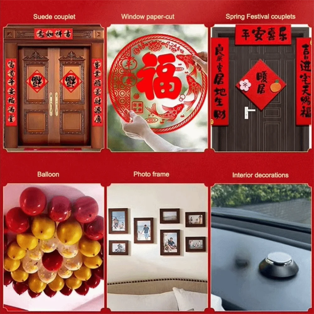 4/5Pcs 이동식 초강력 양면 접착 방수 재사용 가능한 그리드 접착 테이프 Traceless 테이프 스트립