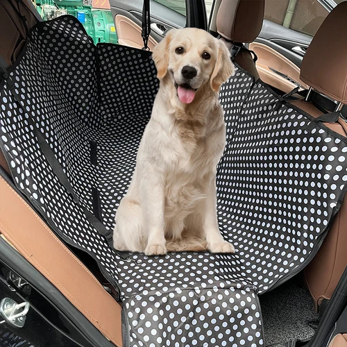 CAWAYI 개집 개 캐리어 방수 후면 애완 동물 강아지 카시트 커버 매트 안전 벨트와 해먹 보호대, Perro Transportin 3