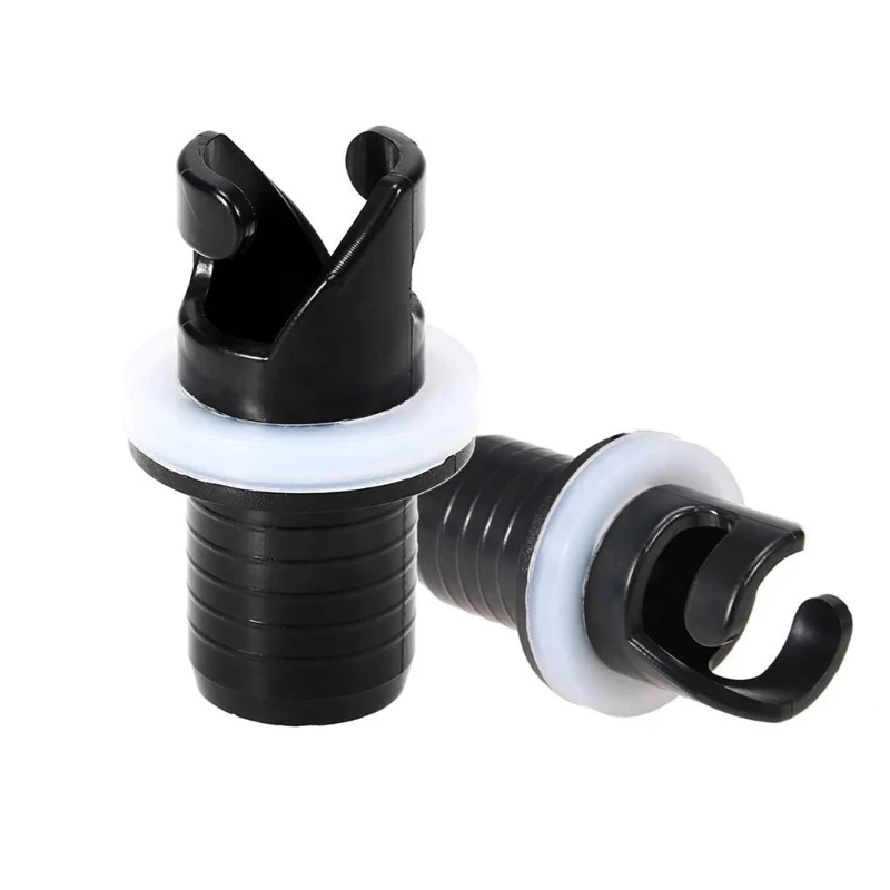 

2Pcs Valves Adapter for Inflatables Foot Kayak Air Valves Adapter Inflatable Kayak Boats Air Foot Hose Adapter